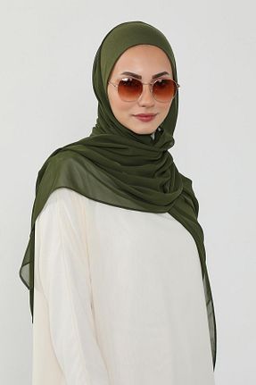 شال خاکی زنانه Aisha