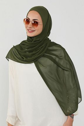 شال خاکی زنانه Aisha