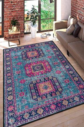 گلیم رنگی پنبه ای Homefesto - کد 166195703