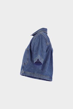 پیراهن متالیک زنانه کراپ CROSS JEANS - کد 933705619