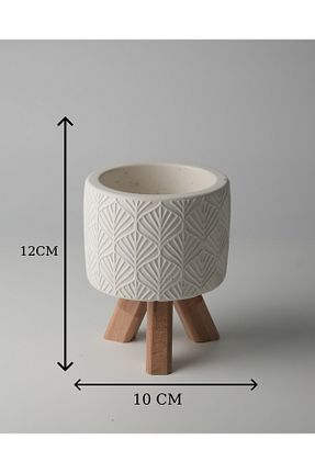 گلدان سفید Kaju Creative - کد 852005026