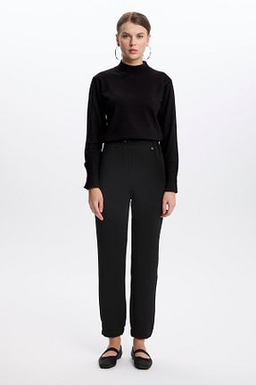 شلوار حجاب مشکی بافتنی Zühre - کد 933729374