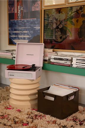پیکاپ و گرامافون صورتی CROSLEY - کد 639822230