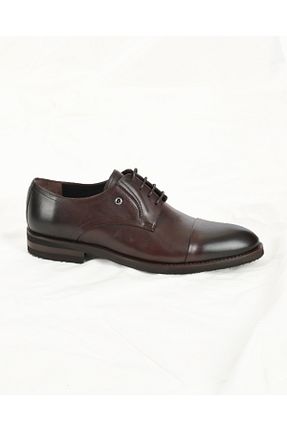 کفش کلاسیک سرمه ای مردانه چرم خالص Pierre Cardin - کد 699582042