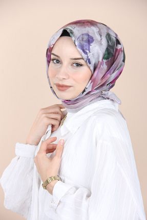 روسری صورتی پنبه ای EŞARP HOME - کد 934479092