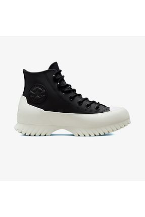 بوت / نیم بوت مشکی زنانه چرم مصنوعی Converse - کد 865336515