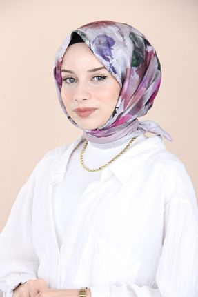 روسری صورتی پنبه ای EŞARP HOME - کد 934479092