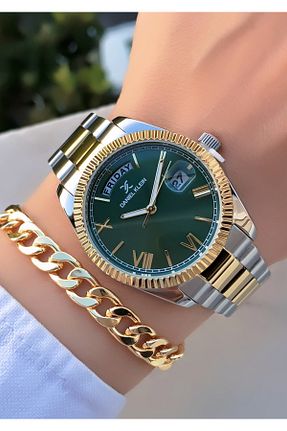 ساعت مچی طلائی زنانه 38 میلی متر Daniel Klein - کد 840769902