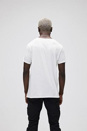 تیشرت سفید مردانه Fitted Bad Bear - کد 4689063