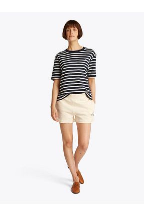 شلوارک و برمودا رنگی زنانه %100 پنبه Tommy Hilfiger - کد 933781491