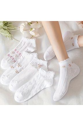 جوراب بنفش زنانه %100 پنبه FUBA Aksesuar - کد 933782765