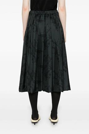 دامن طوسی زنانه ساتن Fabiana Filippi - کد 933785984
