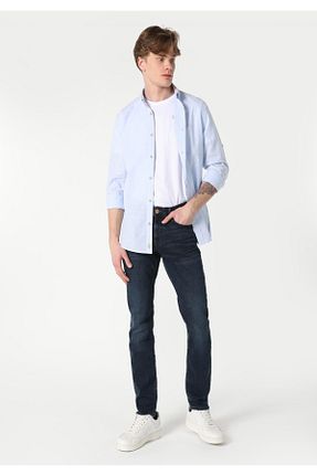 شلوار آبی مردانه پارچه Colin’s - کد 743294568