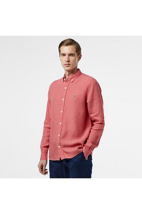 پیراهن قرمز مردانه رگولار Lacoste - کد 864991796