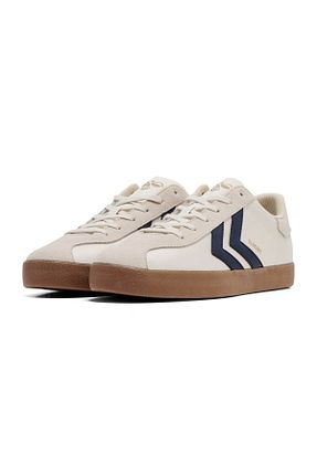 کفش اسنیکر بژ زنانه بند دار hummel - کد 933792240