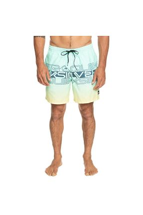 شلوارک ساحلی نارنجی مردانه پلی استر Quiksilver - کد 721091420