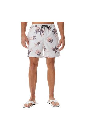 شلوارک ساحلی بژ مردانه پلی استر Quiksilver - کد 675066319