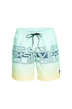 شلوارک ساحلی نارنجی مردانه پلی استر Quiksilver - کد 721091420