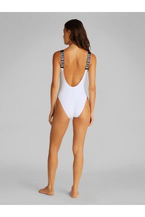 مایو سفید زنانه نایلون Calvin Klein - کد 934533614