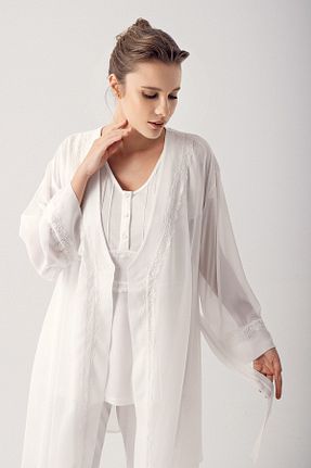ست لباس راحتی نباتی زنانه بافت دار Artış - کد 262747433