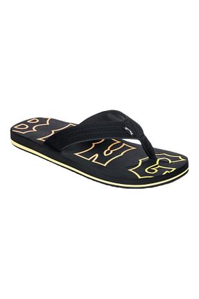 دمپائی مشکی مردانه چرم مصنوعی Billabong - کد 830585818