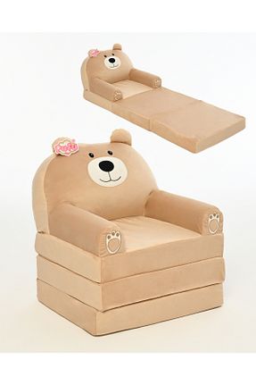 صندلی و مبل اتاق کودک قهوه ای پارچه ای Pufu Toys - کد 851235902