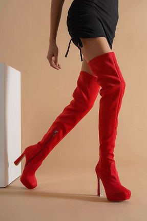 چکمه رنگی زنانه چرم مصنوعی PayBuy - کد 933879048