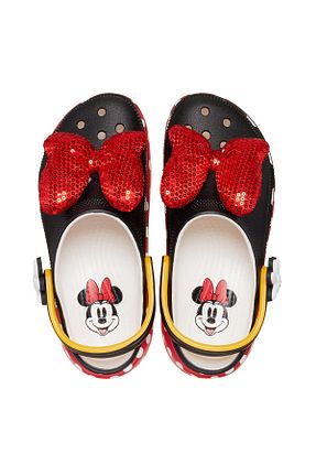 صندل مشکی زنانه پاشنه تخت Crocs - کد 929606744