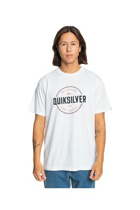 تیشرت اسپرت سفید مردانه رگولار Quiksilver - کد 816734714