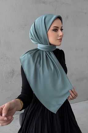 شال سبز زنانه ابریشم Byedauzunlar - کد 933903409