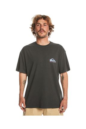 تیشرت اسپرت طوسی مردانه Fitted Quiksilver - کد 817667042