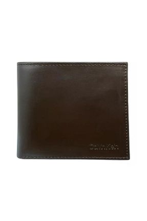 کیف پول قهوه ای مردانه ابعاد کوچک Calvin Klein - کد 207539373
