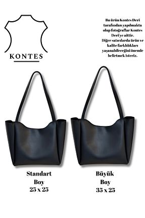 کیف دوشی مشکی زنانه چرم مصنوعی Kontes - کد 858441792
