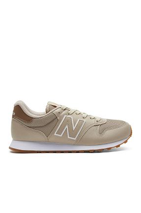 کفش اسنیکر بژ زنانه بند دار New Balance - کد 861894881