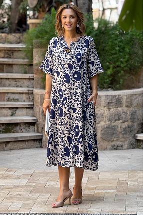 لباس بژ زنانه بافتنی Nevin Kaya Moda - کد 933959011