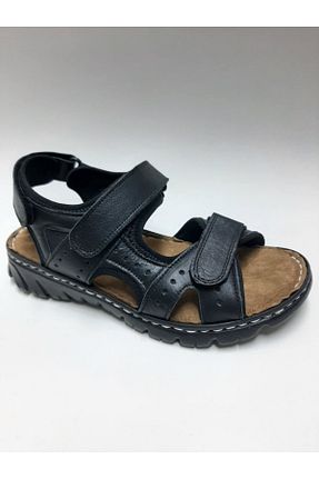صندل مشکی مردانه پاشنه تخت marutti - کد 933919743