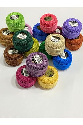 نخ گلدوزی رنگی domino - کد 838010926