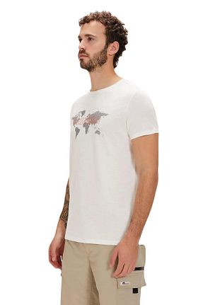 تیشرت سفید مردانه ماسکل فیت Bad Bear - کد 823666089
