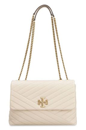 کیف دوشی بژ زنانه پارچه ای Tory Burch - کد 858694305