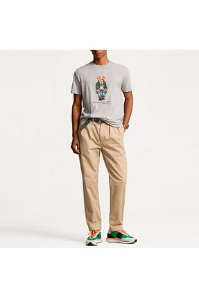 تیشرت طوسی مردانه Relaxed Ralph Lauren - کد 858995346
