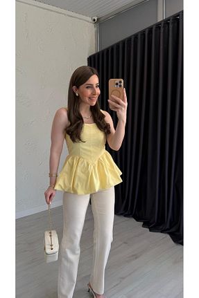 بلوز رنگی زنانه ساده elif teke - کد 933978775