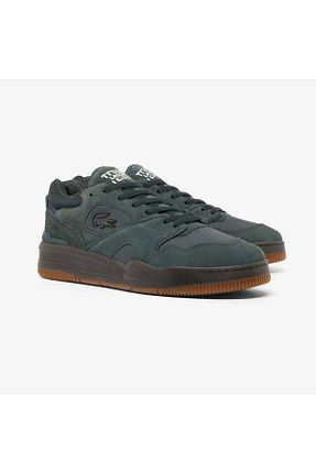 کفش اسنیکر سبز مردانه بند دار Lacoste - کد 866666057