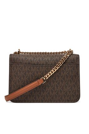 کیف دوشی قهوه ای زنانه پلی اورتان Michael Kors - کد 900643489