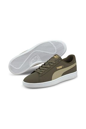 کفش اسنیکر سبز زنانه بند دار Puma - کد 225183514