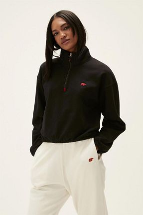 سوئیشرت اسپرت مشکی زنانه Fitted Bad Bear - کد 346365123