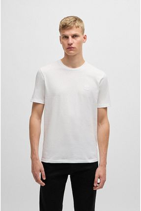 تیشرت سفید مردانه Relaxed Hugo Boss - کد 924557360