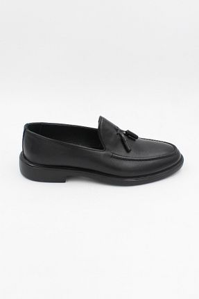 کفش کلاسیک مشکی مردانه پاشنه کوتاه (1 - 4 سانتی متر) ENDİCAN - کد 708473473