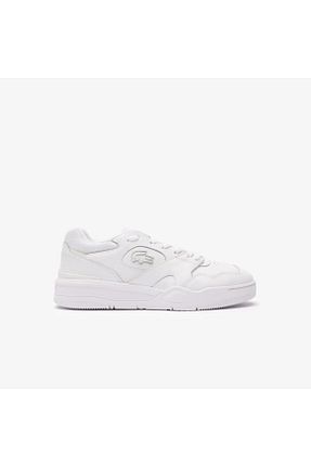 کفش اسنیکر سفید مردانه بند دار Lacoste - کد 840390771