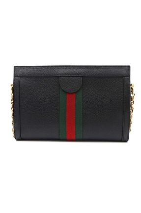 کیف دوشی مشکی زنانه چرم خالص Gucci - کد 853787517