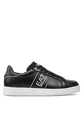 کفش اسنیکر مشکی مردانه بند دار Emporio Armani - کد 767097878